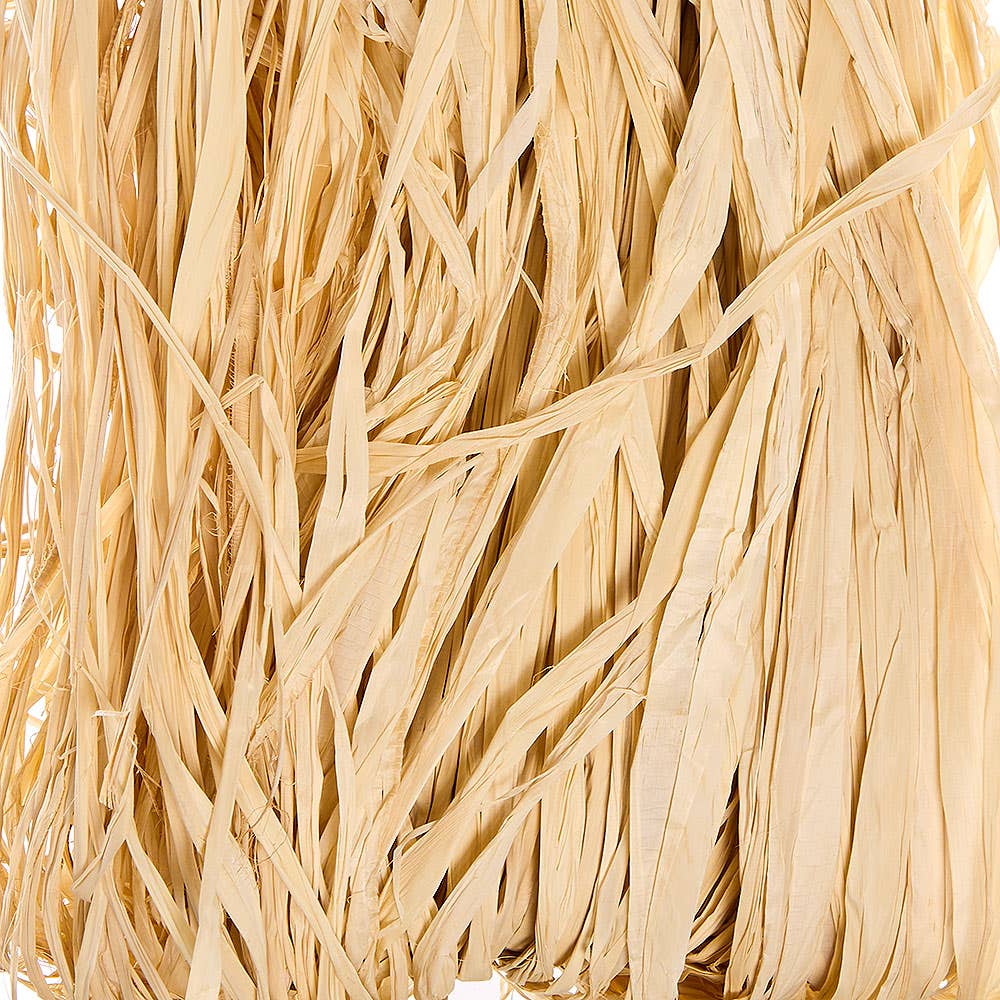 Natural Raffia (Pack of 50g) Natural Craft Materials