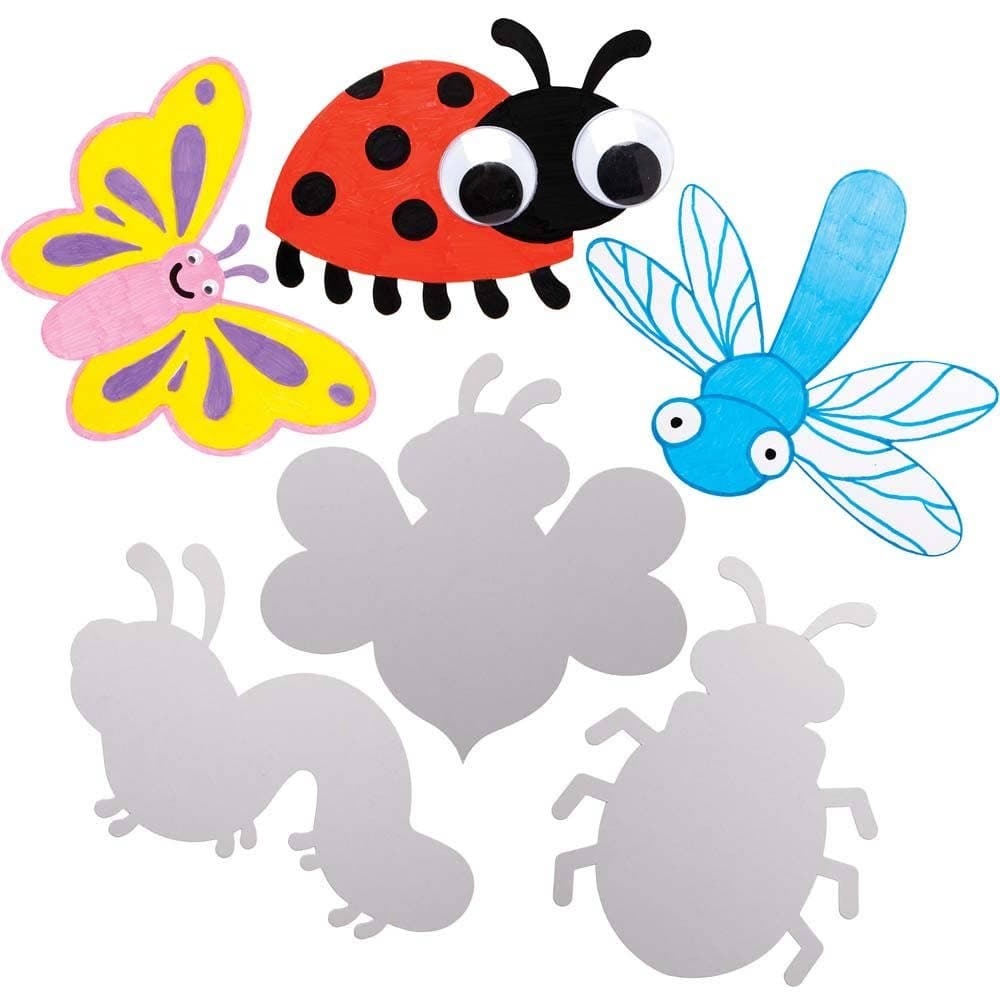 Bug Card Blanks Bumper Assortment (Pack of 30) Craft Blanks & Bases