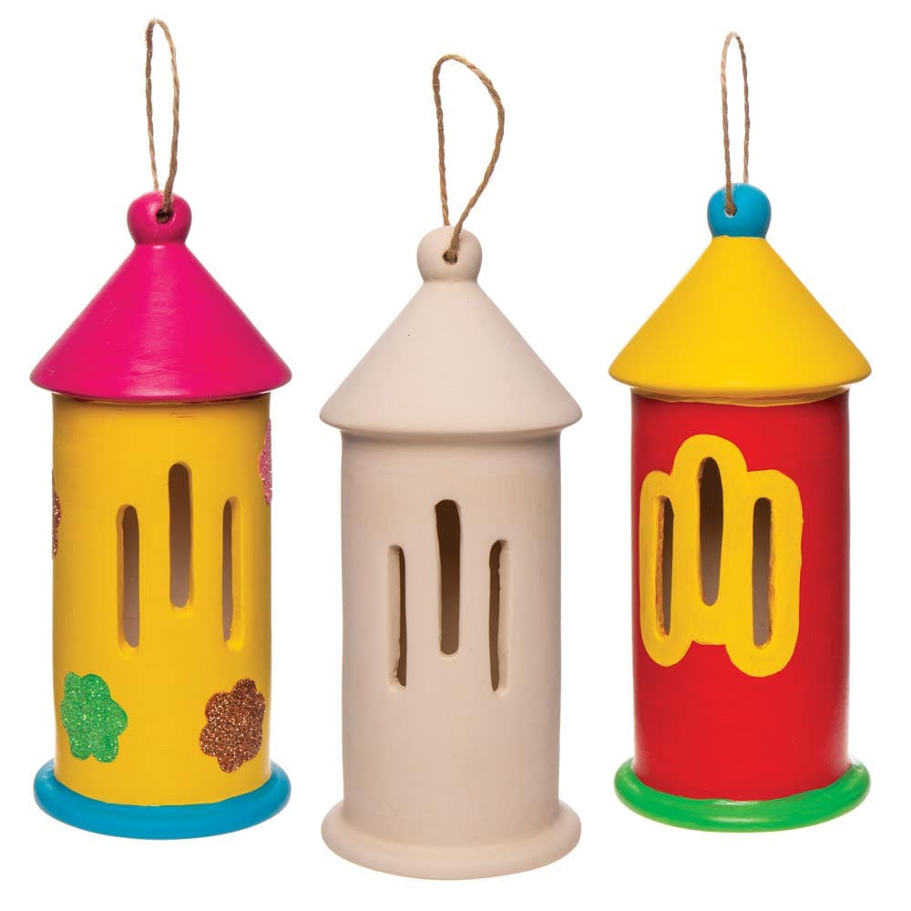 Ceramic Butterfly Houses (Box of 2) Nature Craft Kits