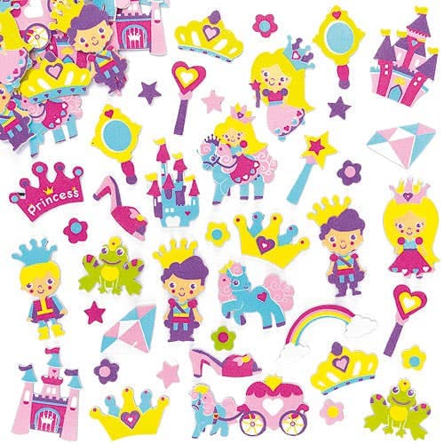 Foam Princess Stickers (Pack of 120) Stickers