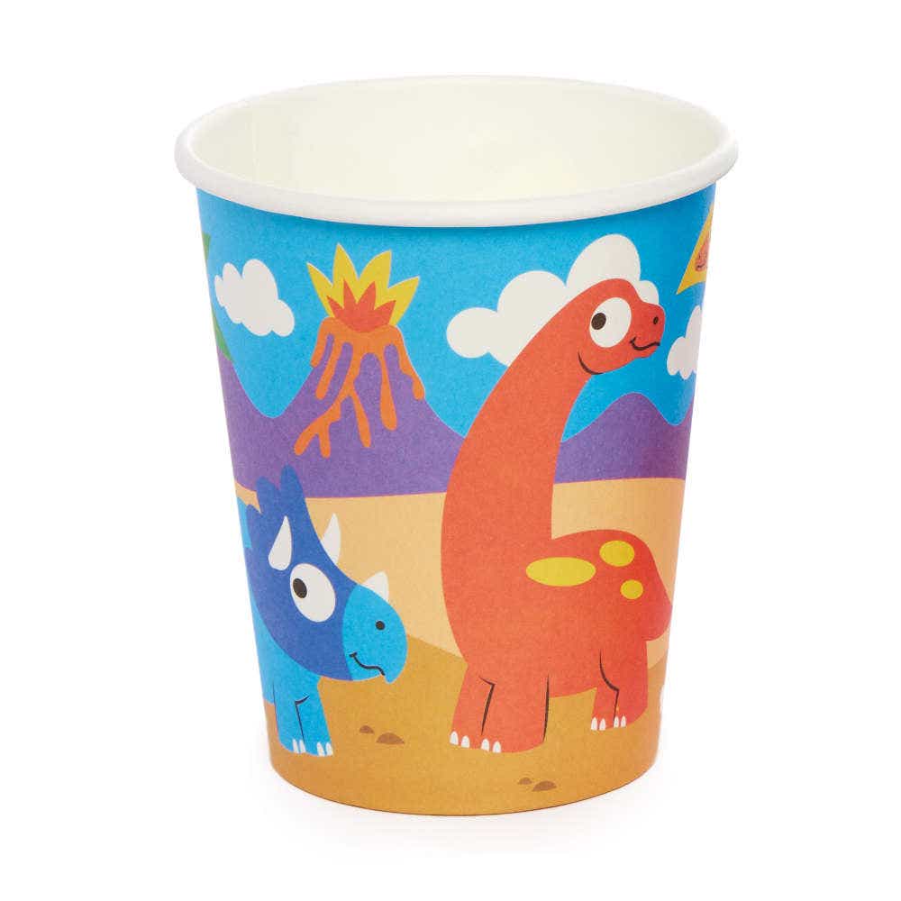 Dinosaur Party Cups (Pack of 10) Party Tableware