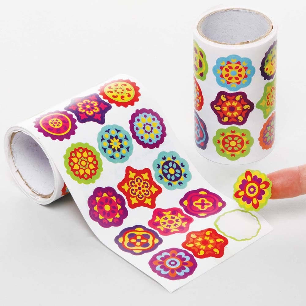 Rangoli Sticker Rolls Value Pack (Pack of 600) Stickers