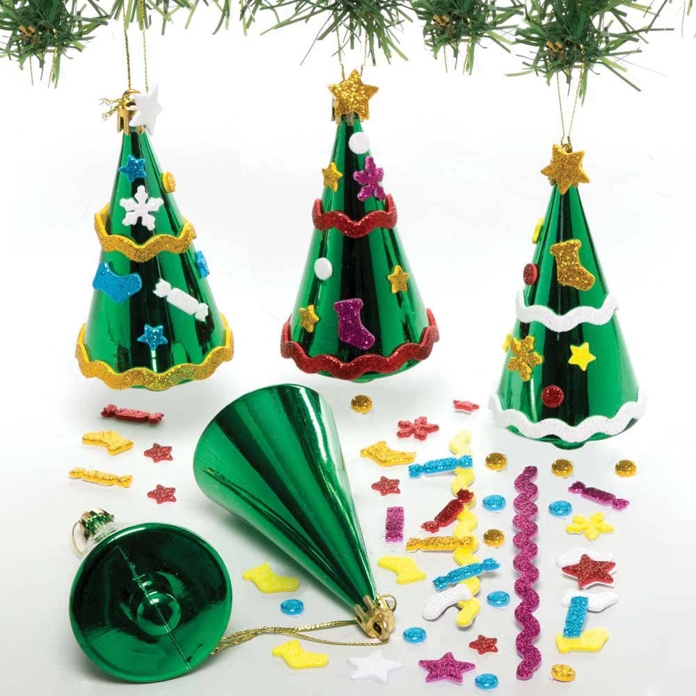 Christmas Tree Bauble Kits (Pack of 6) Christmas Crafts