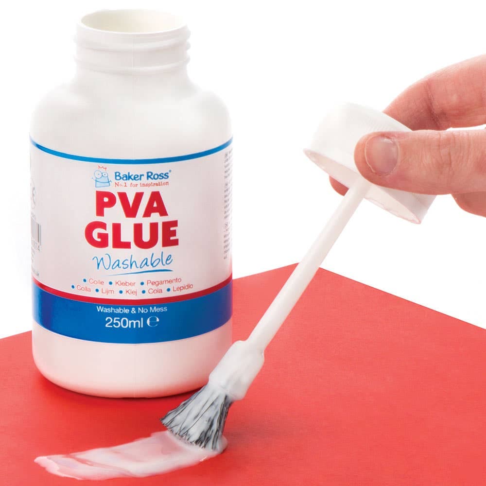 PVA Glue with Integral Brush 250ml (Each)