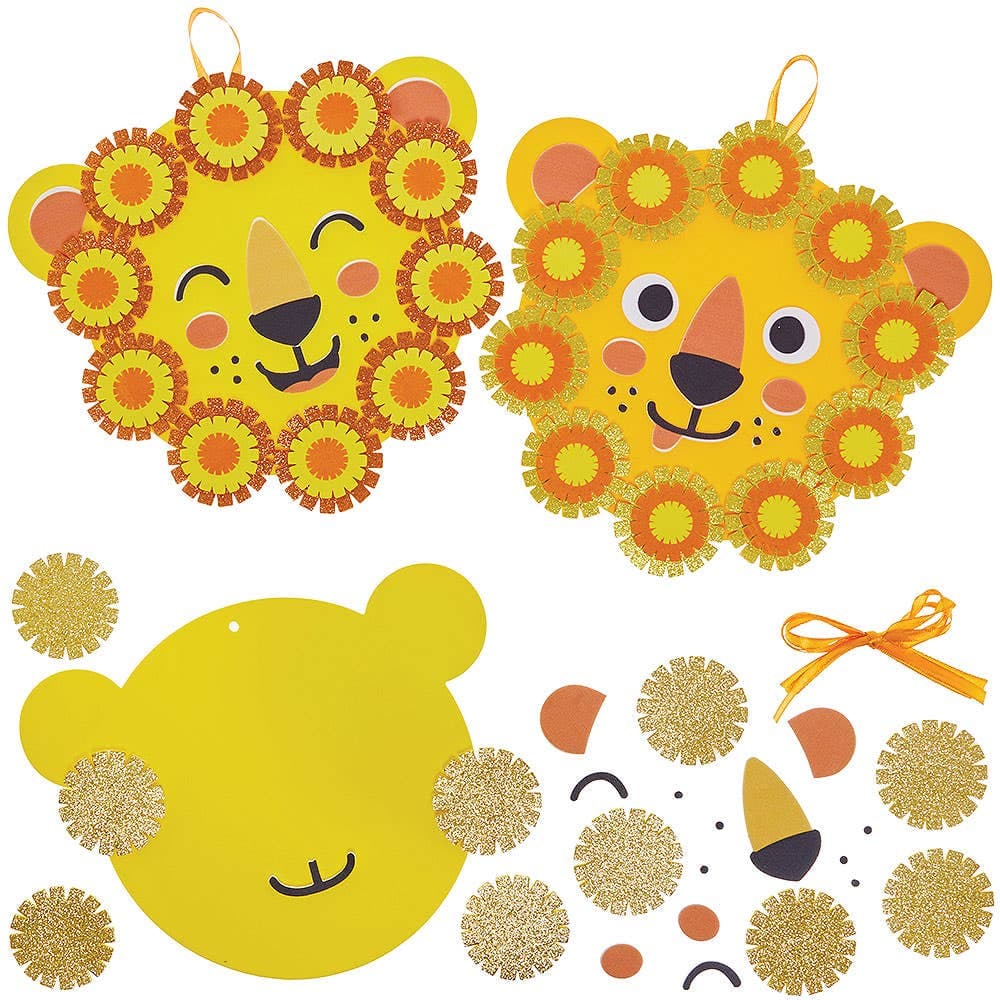 Dandelion Lion Wreath Kits (Pack of 3)
