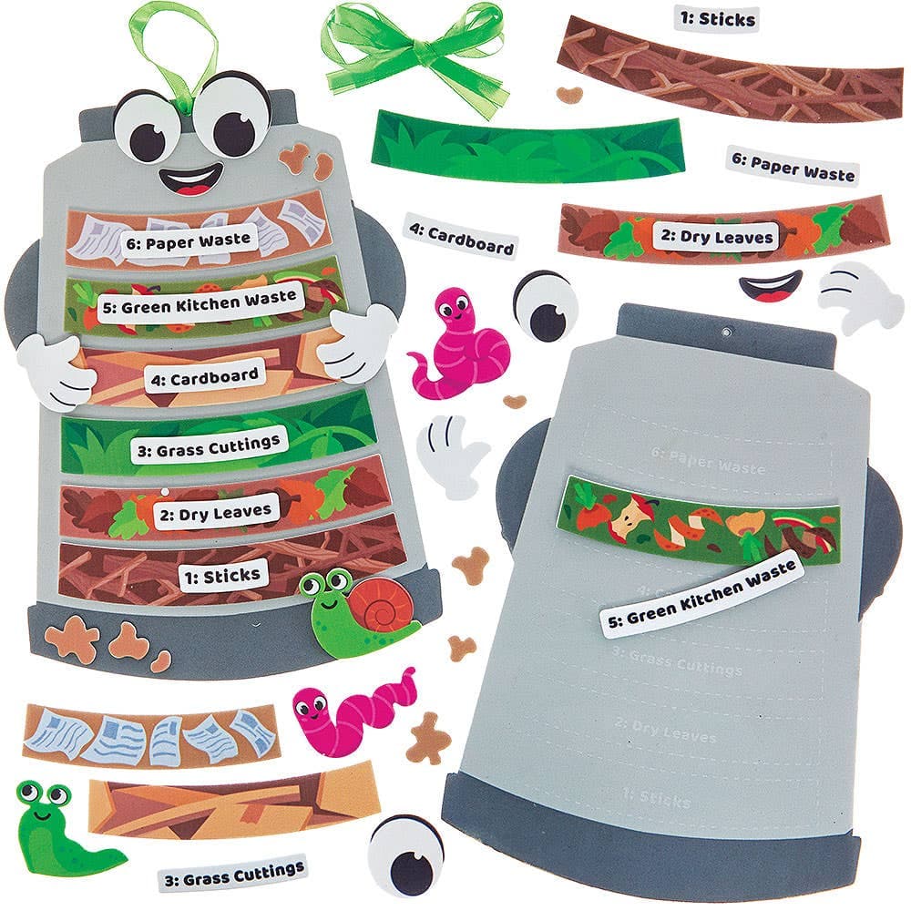 Making a Compost Bin Decoration Kits (Pack of 4)