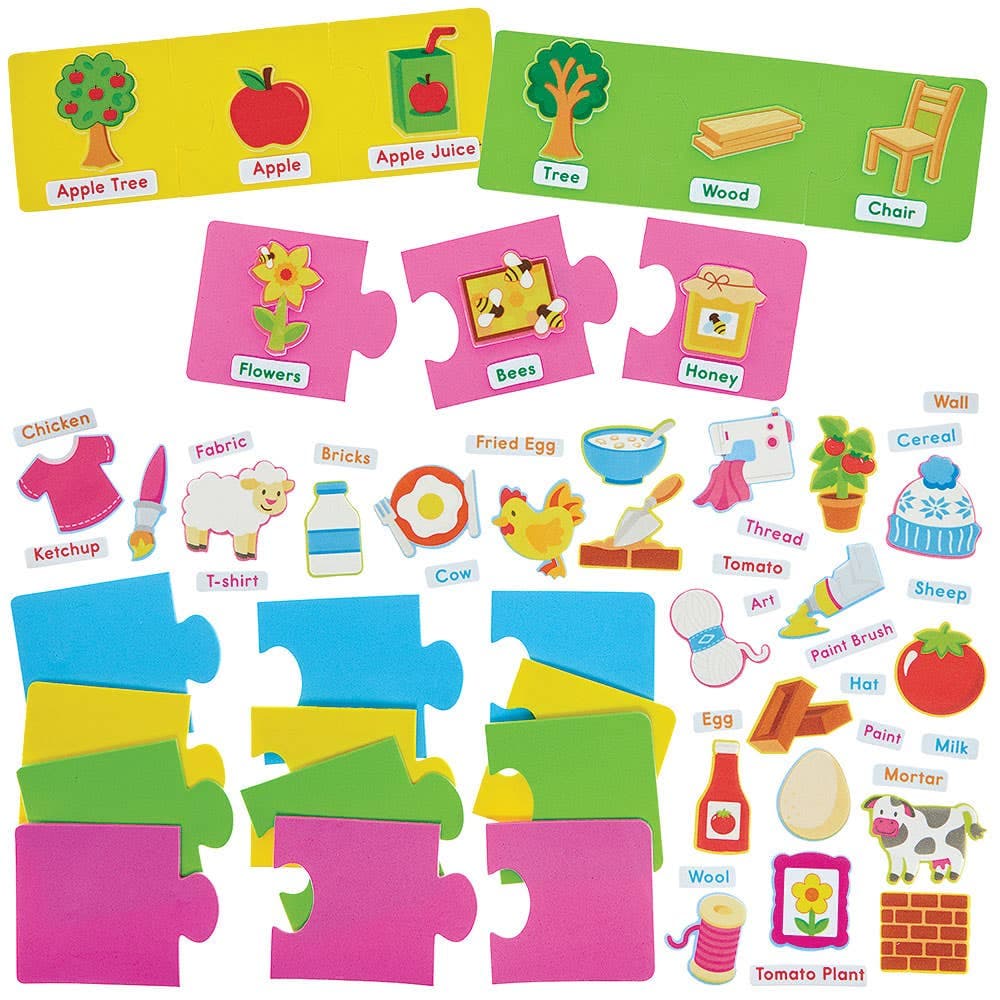 Where It Comes From' Sequence Puzzle Magnet Kits (Pack of 10)