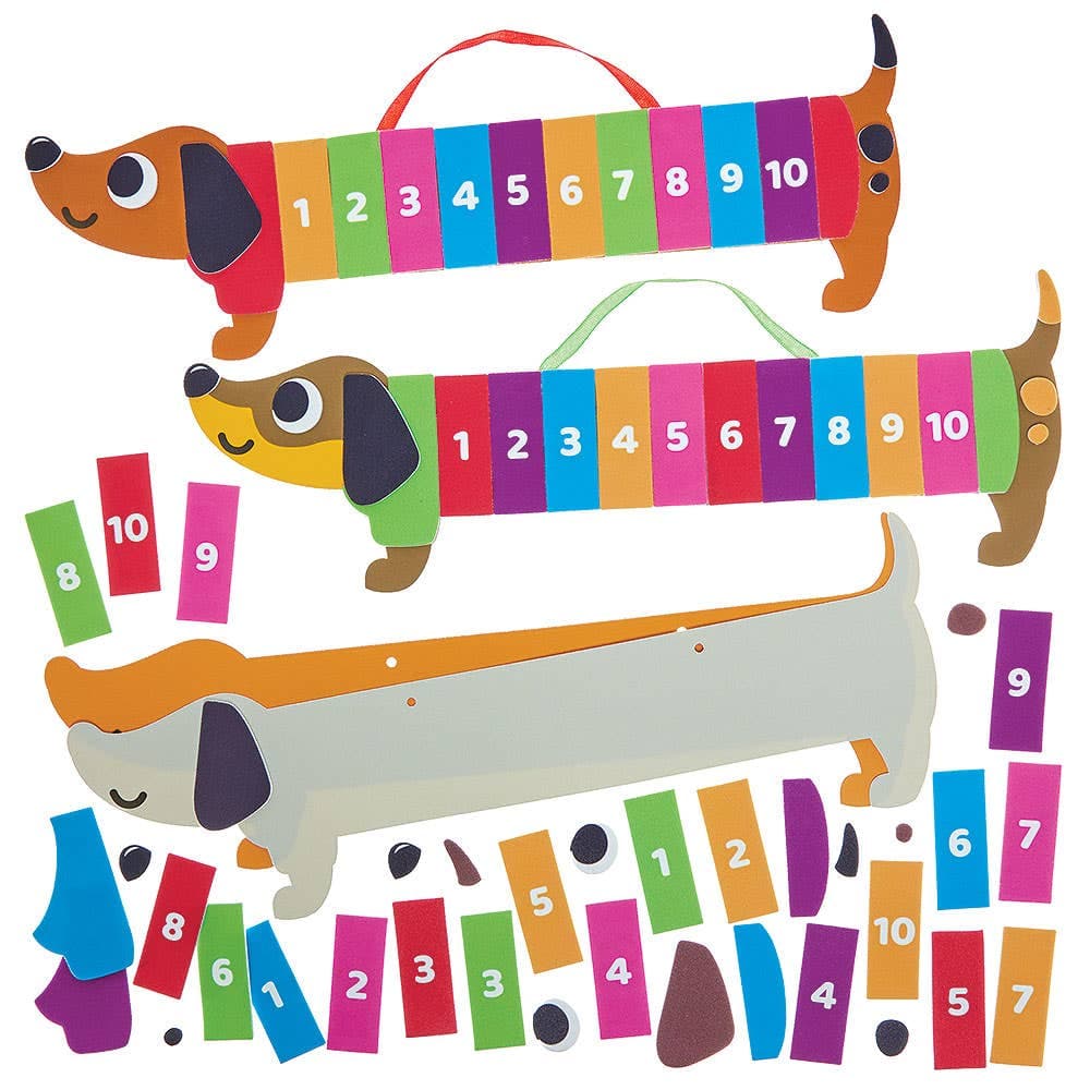 Learn to Count Maths Sausage Dog Kits (Pack of 4)