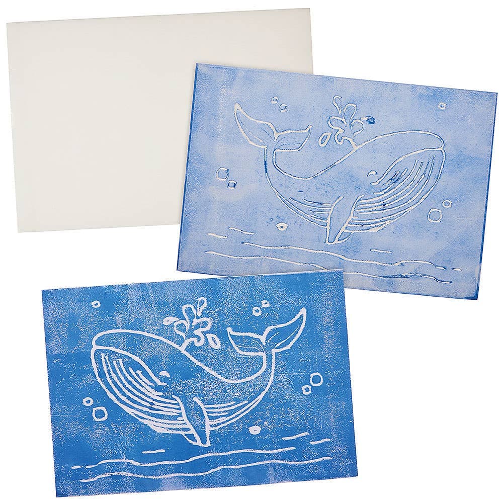 Easy Block Print Lino Polystyrene Sheets (Pack of 10)