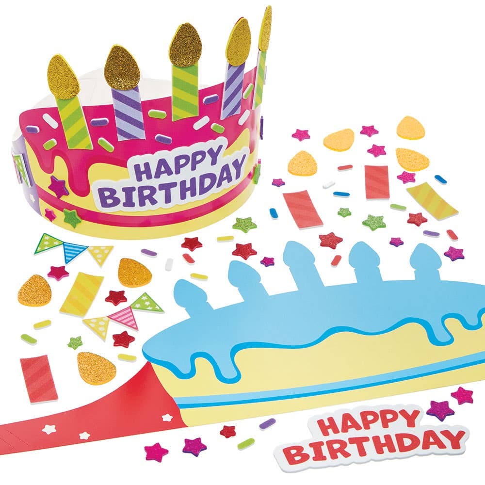 Birthday Crown Kits (Pack of 4)