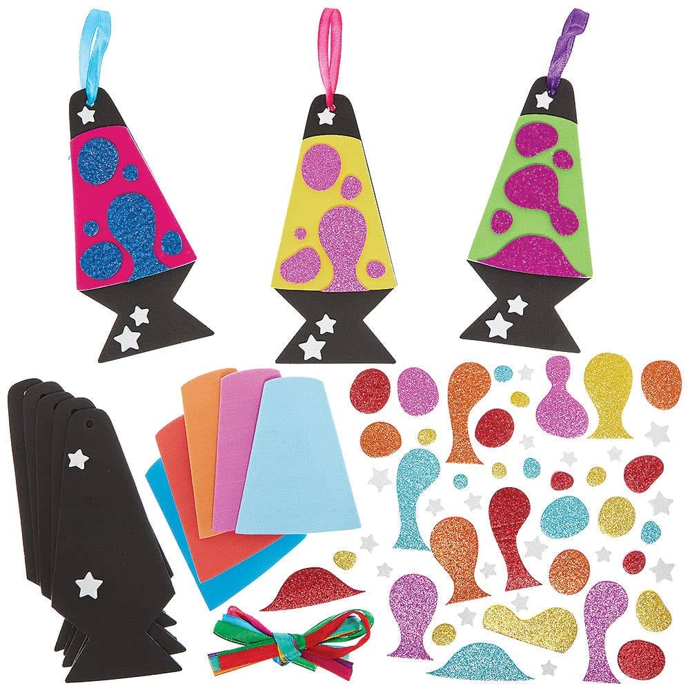 Lava Lamp Mix & Match Decoration Kits (Pack of 8)