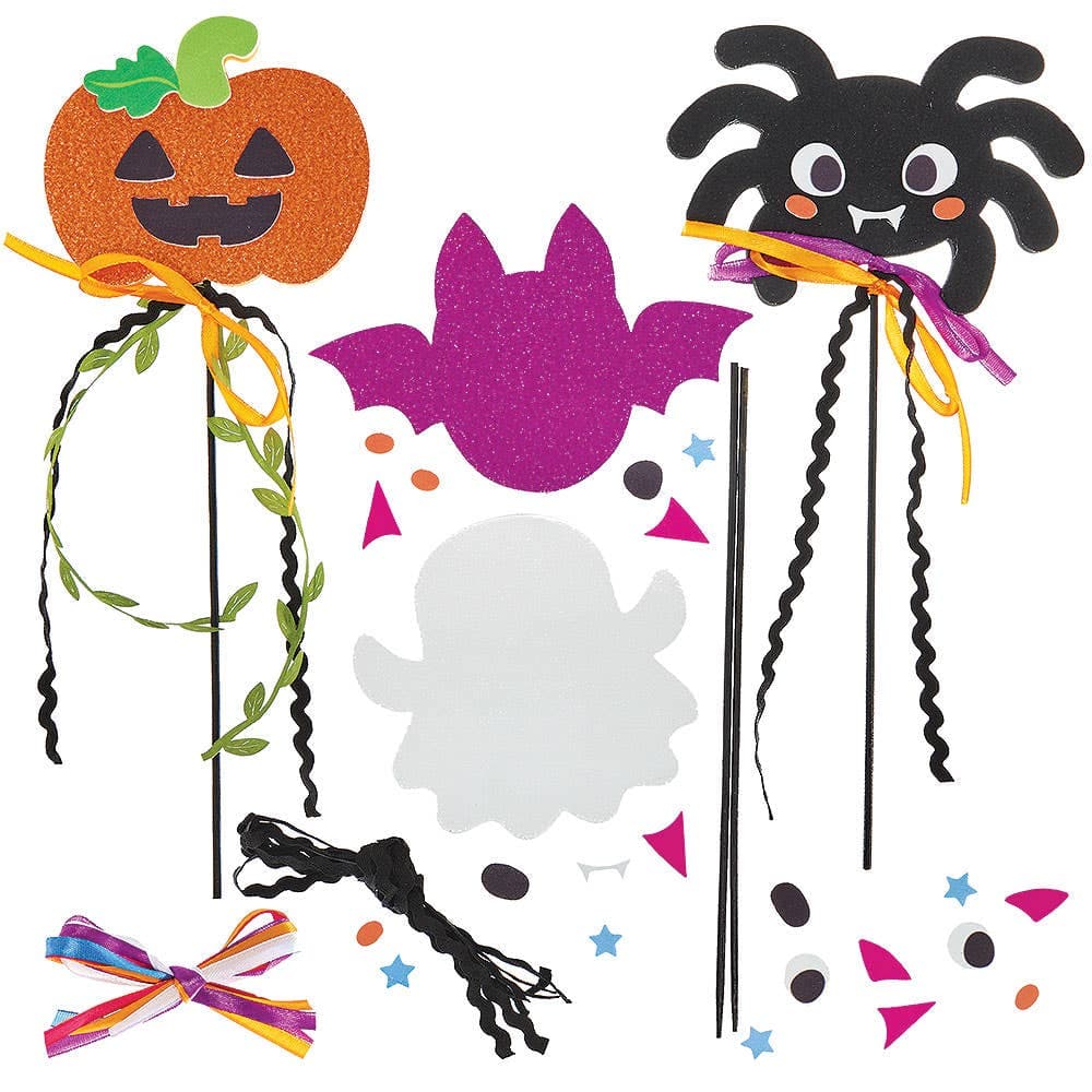 Halloween Wand Kits (Pack of 4)