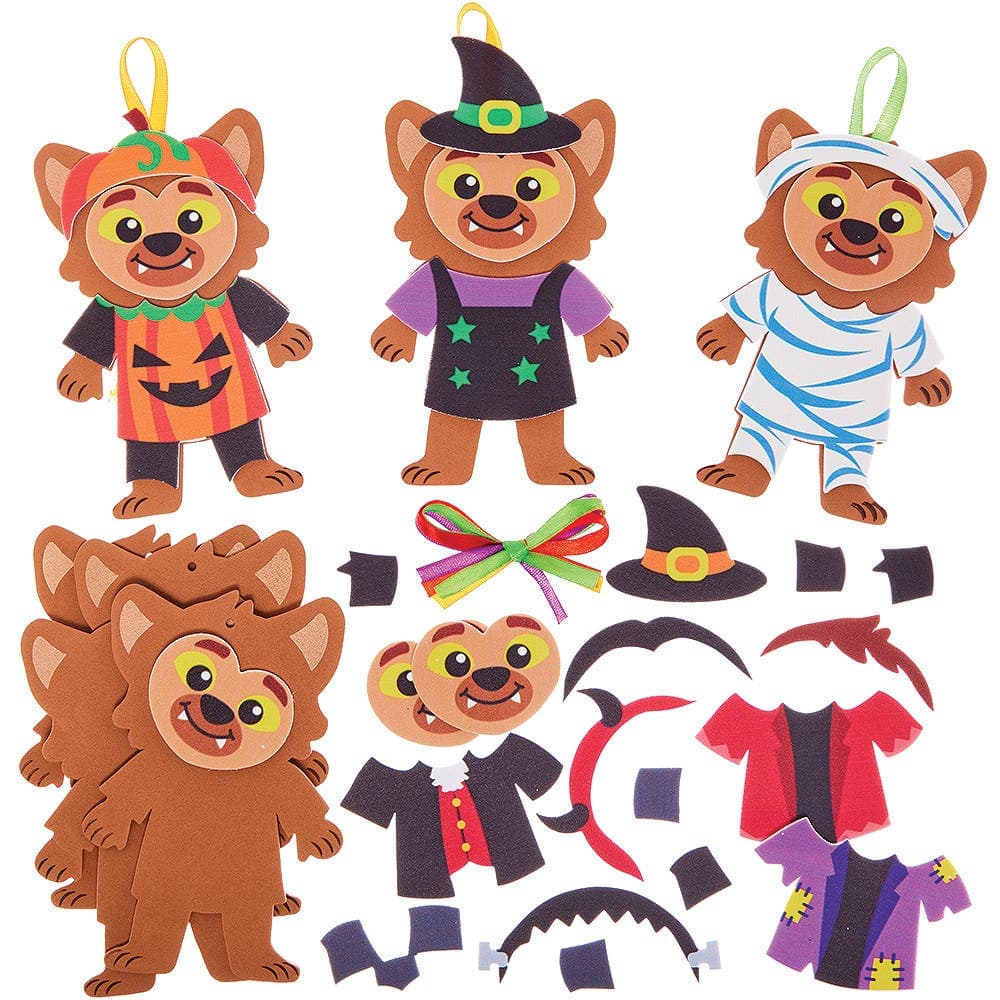 Werewolf Decoration Kits (Pack of 8)