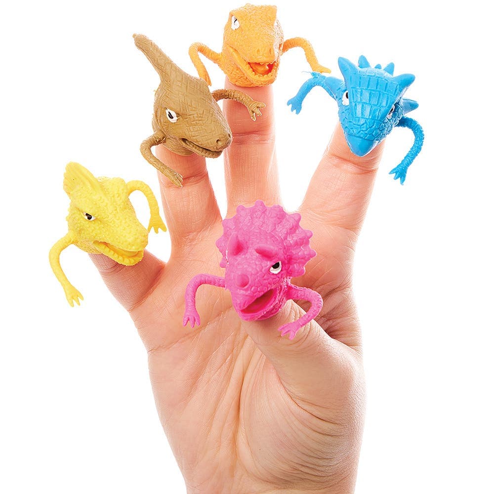 Dinosaur Finger Puppets (Pack of 10) Soft & Sensory Toys