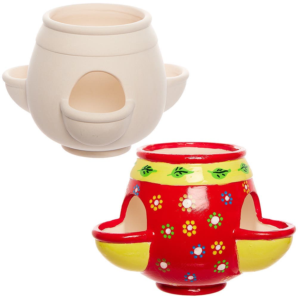 Ceramic Herb Garden Pot (Each) Decoration Craft Kits