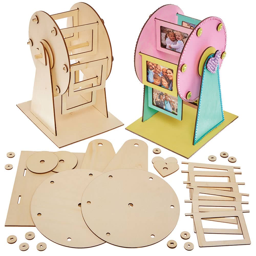 Ferris Wheel Wooden Photo Frame Kit (Each)