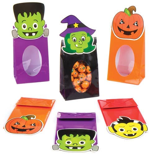 Halloween Treat Bags (Pack of 8) Halloween Party Supplies