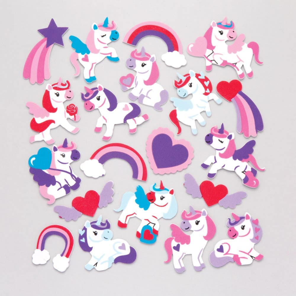 Love Unicorn Foam Stickers (Pack of 120) Stickers