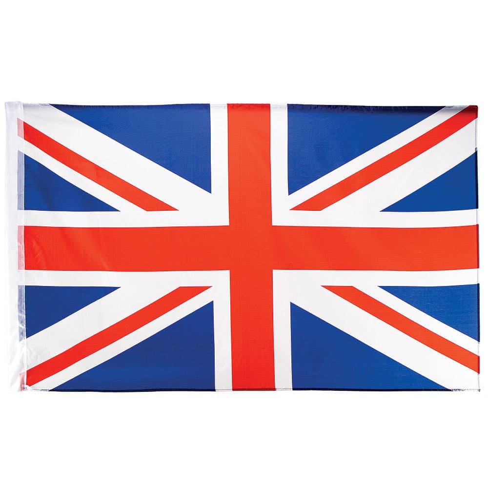 Large Union Jack Flag, 150cm x 90cm (1-Pack), Perfect For Celebrations and Party Decoration