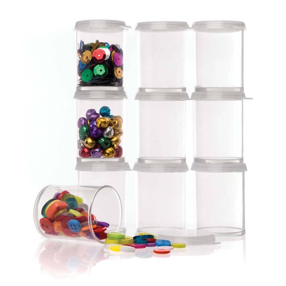 Storage Pots (Pack of 10) Craft Storage