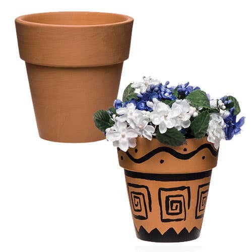Terracotta Flowerpots (Box of 4) Nature Craft Kits