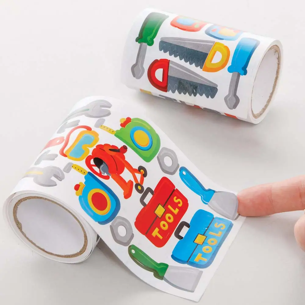 Tools Sticker Rolls Value Pack (Pack of 600) Stickers