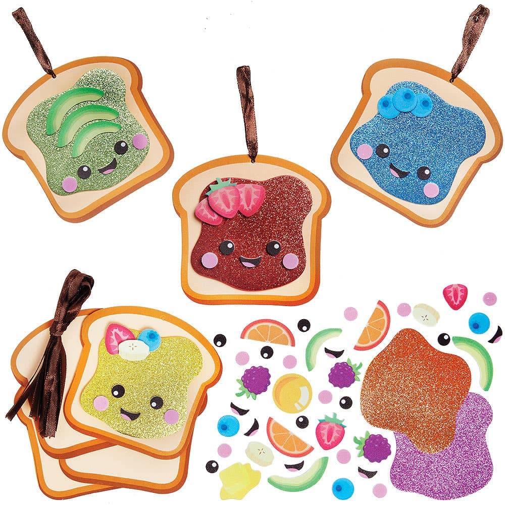 Toast Mix & Match Decoration Kits (Pack of 8)