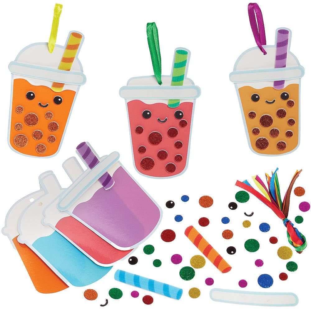 Bubble Tea Mix & Match Decoration Kits (Pack of 8)