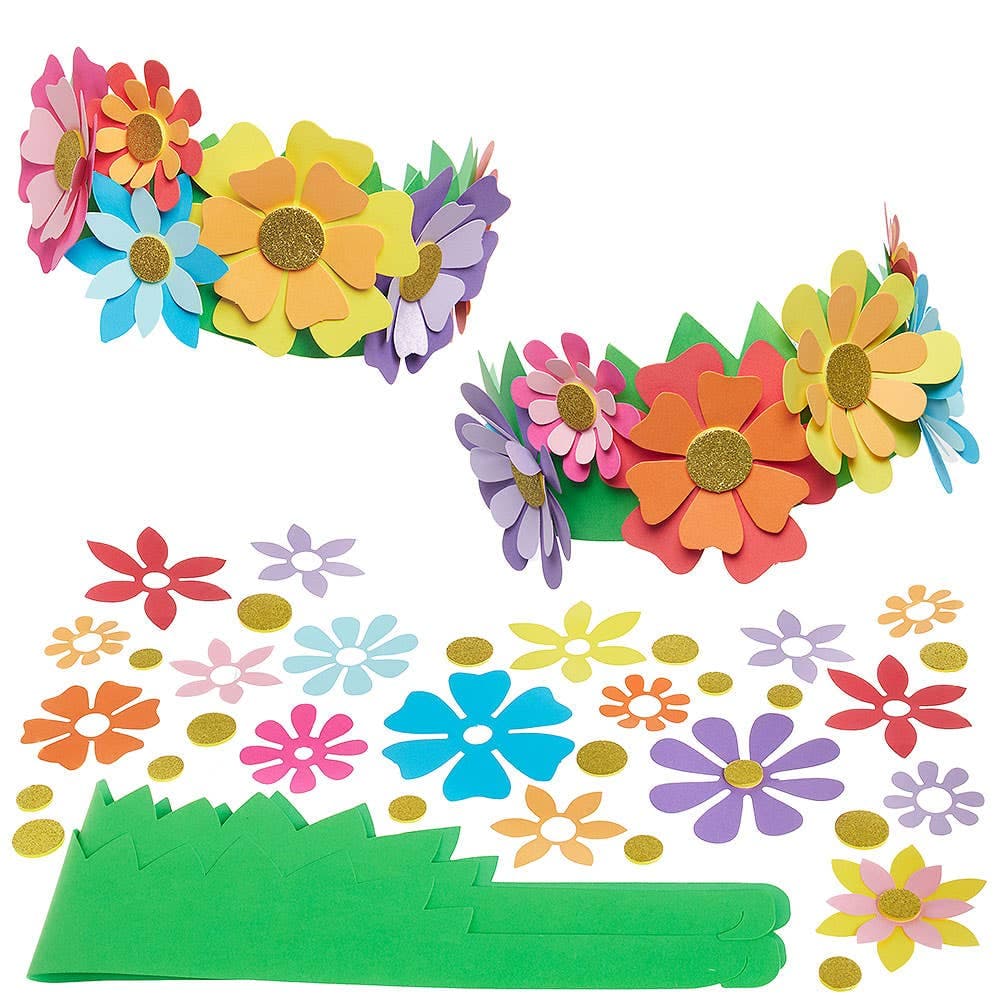 3D Flower Crown Kits (Pack of 4)