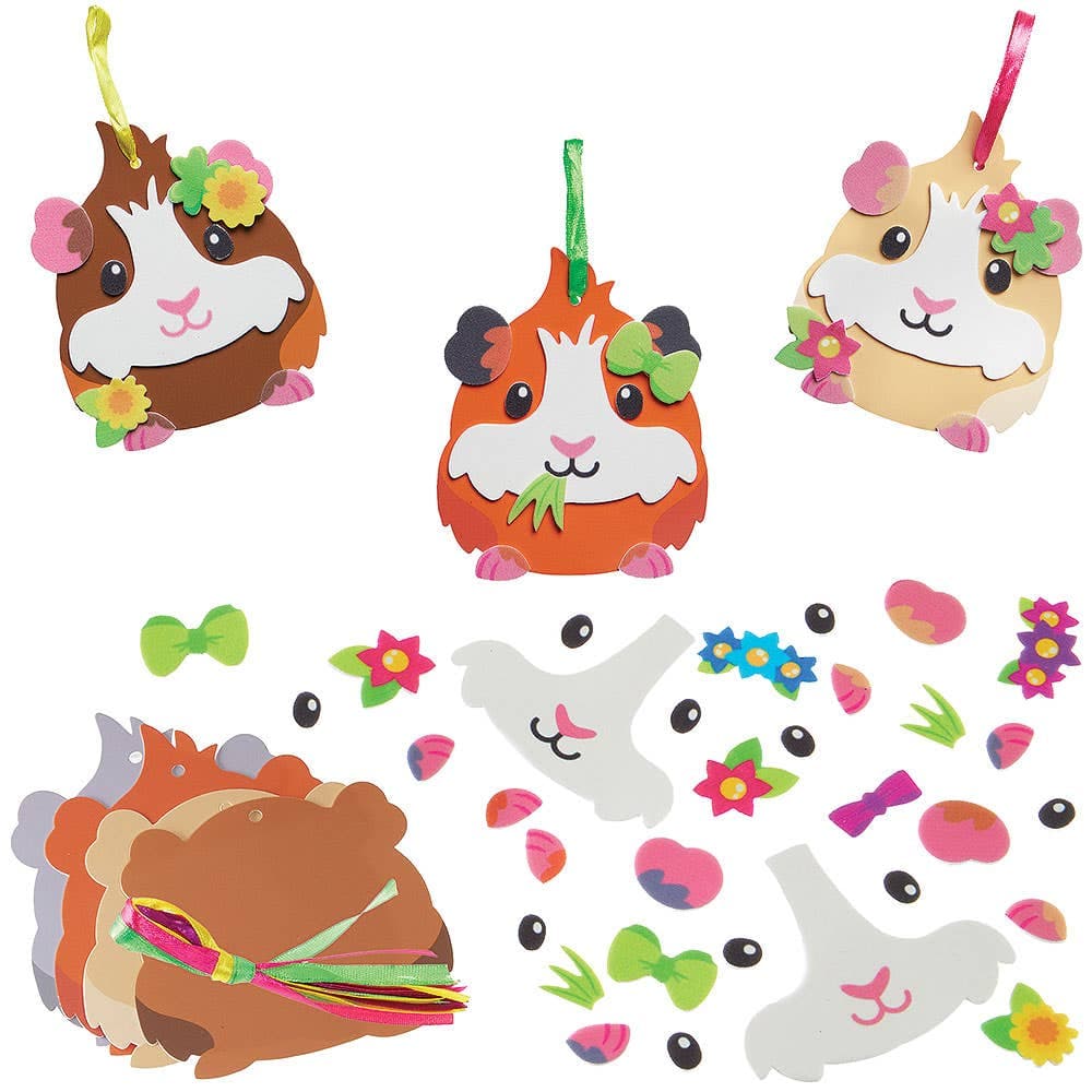 Guinea Pig Mix & Match Decoration Kits (Pack of 8)