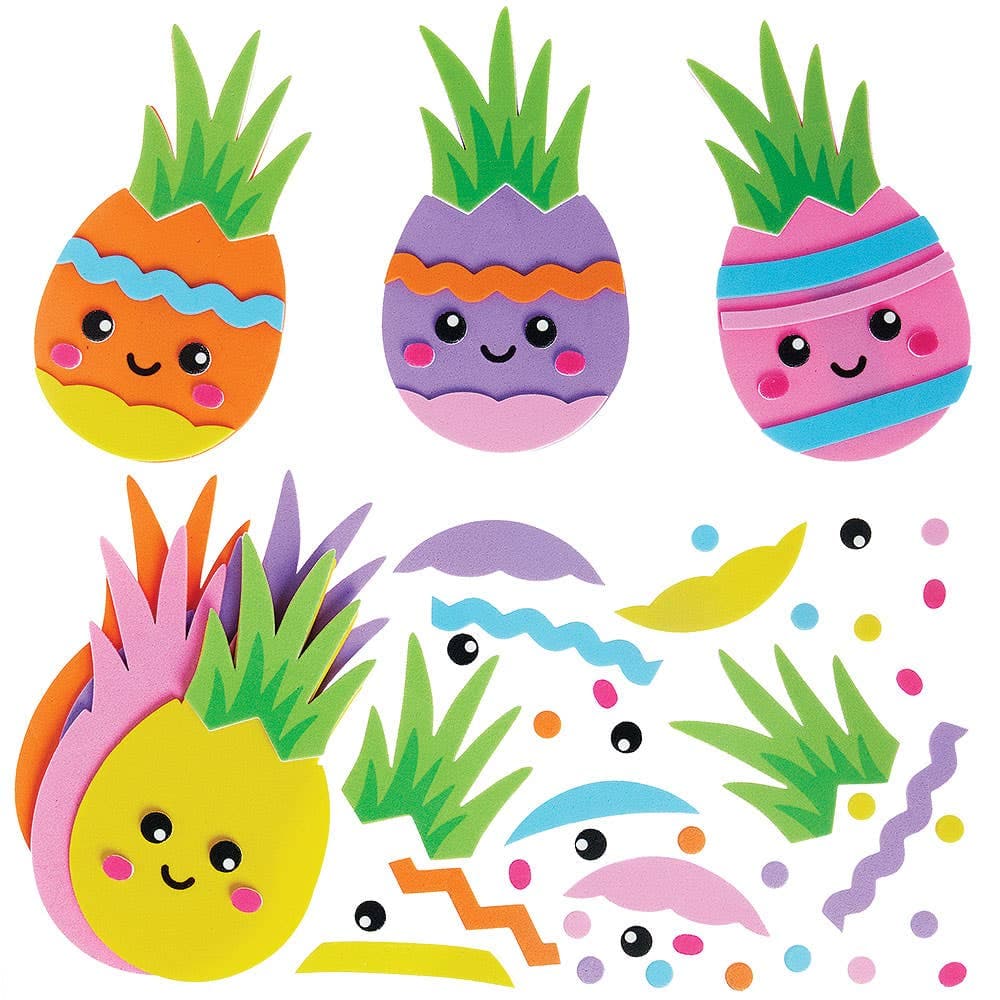 Easter Egg Grass Heads Magnet Kits (Pack of 8)