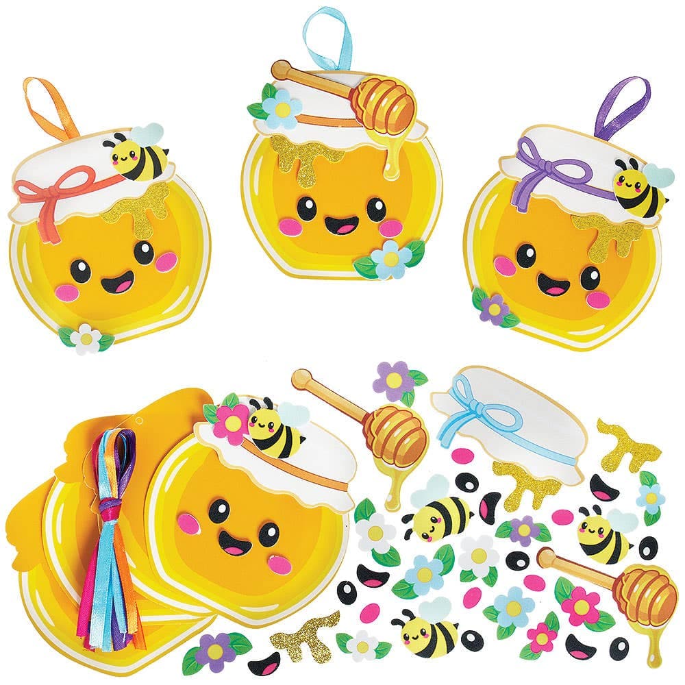 Honey Pot Mix & Match Decoration Kits (Pack of 8)