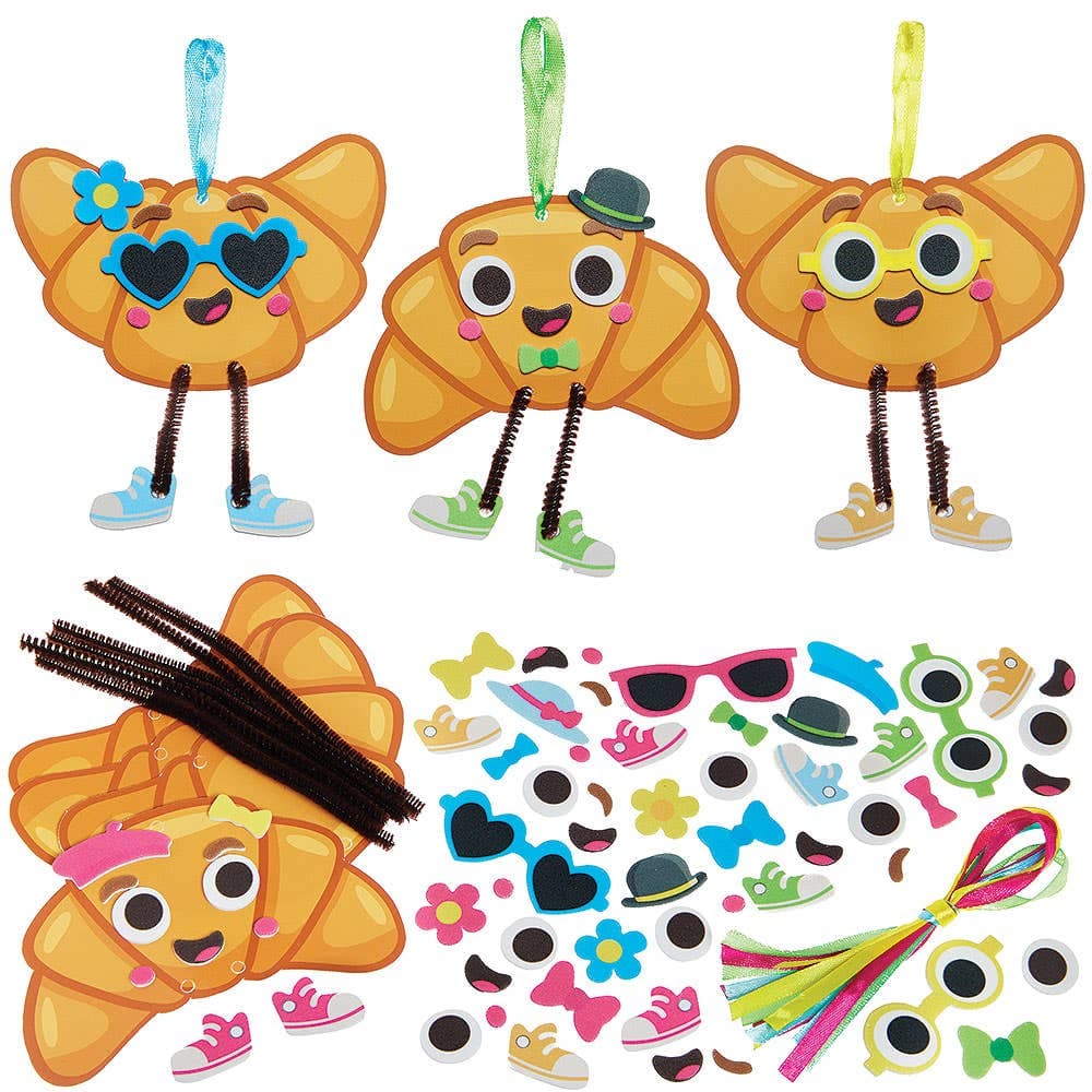 Croissant Mix & Match Decoration Kits (Pack of 8)