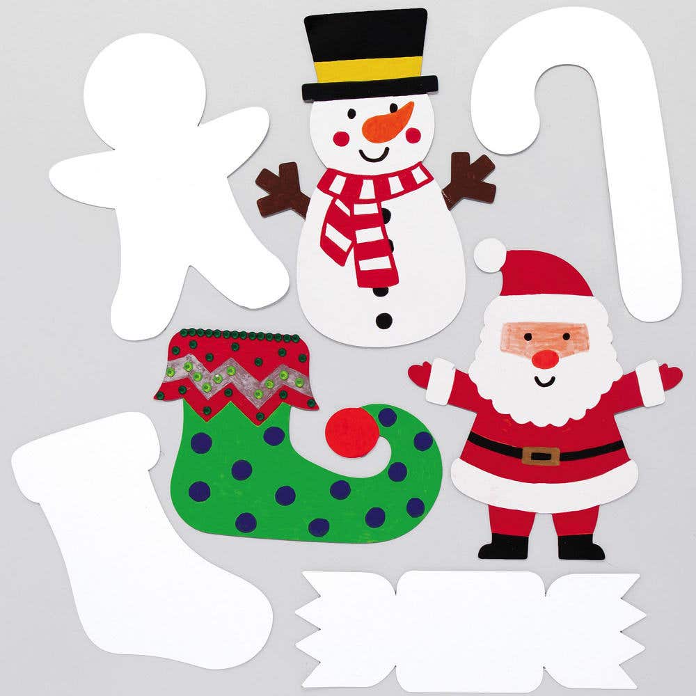 Christmas Card Blanks Bumper Assortment (Pack of 30) Christmas Crafts, 15 Assorted Designs