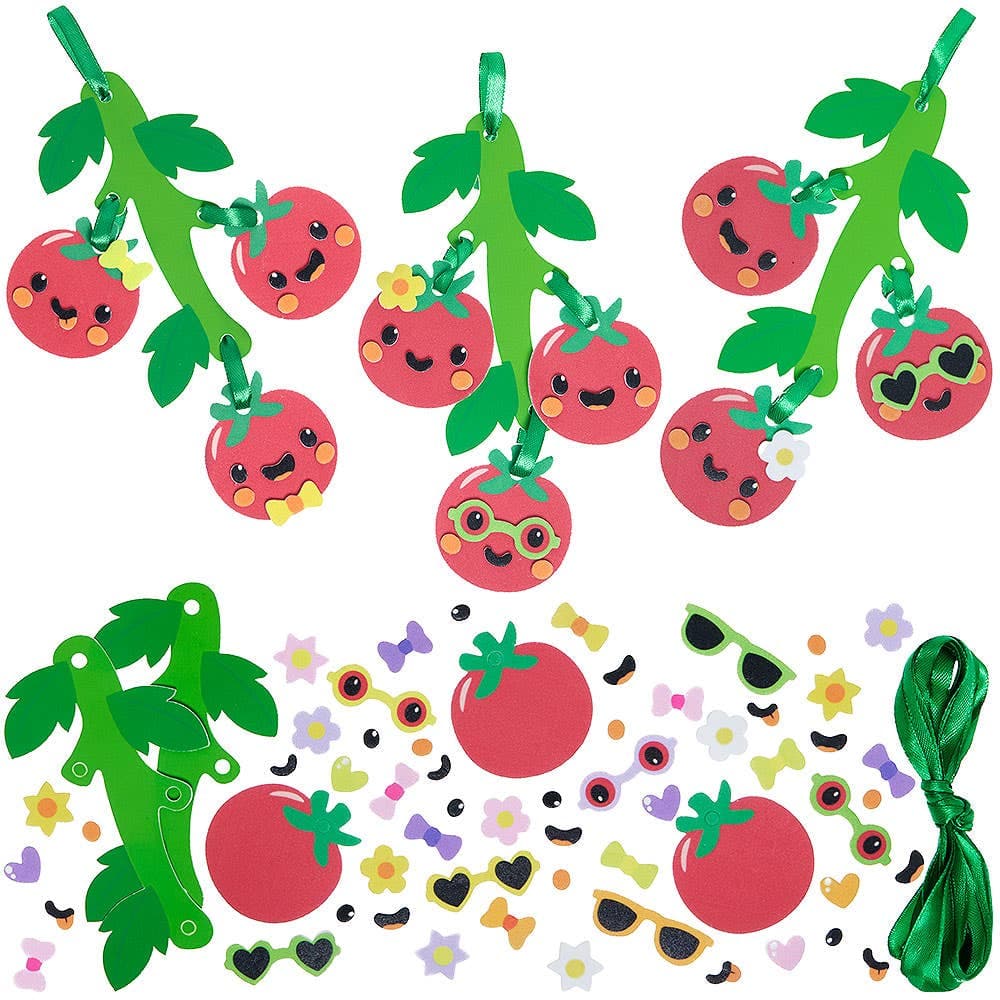 Vine Tomatoes Mix & Match Decoration Kits (Pack of 6)