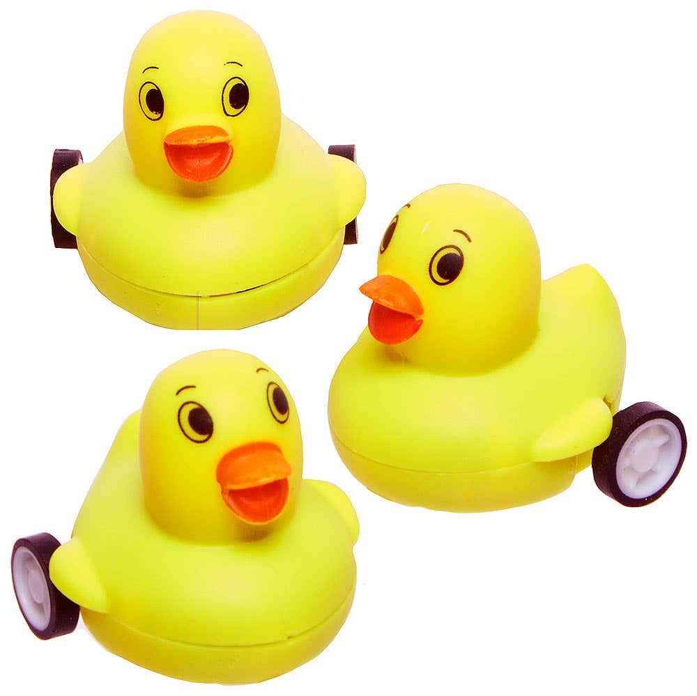 Mini Duck Pull-Back Racers (Pack of 6)